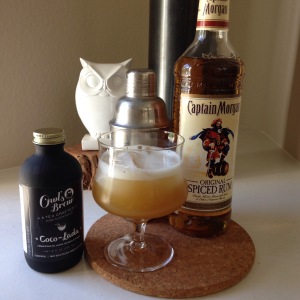 Owl's Brew Coco-Lada with Captain Morgan Spiced Rum