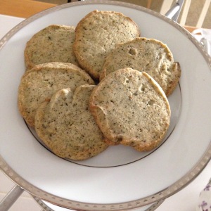 Earl Grey Biscuits ready for Tea