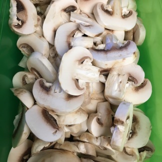 16 ounces of chopped white mushrooms