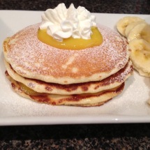 Pancakes with Lemon Curd